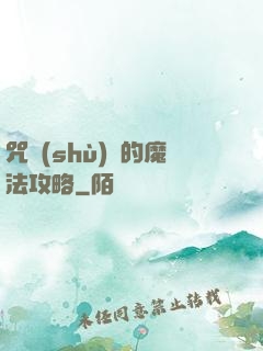 咒術(shù)師的魔法攻略
