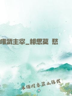 唯武主宰