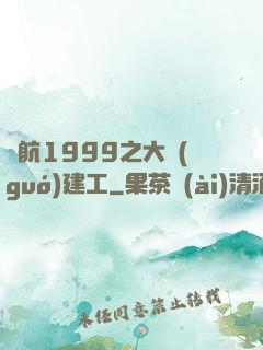 啟航1999之大國(guó)建工