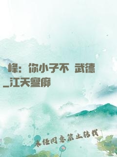 喬峰：你小子不講武德