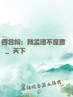 四合院：我孟德不是曹賊