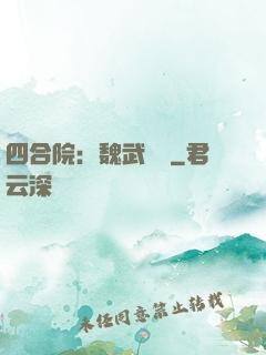 四合院：魏武遺風