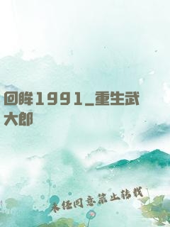 回眸1991