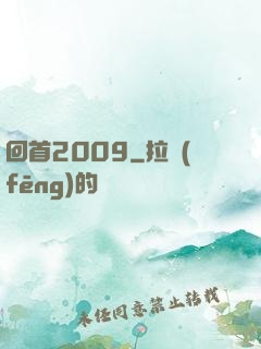 回首2009