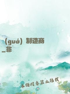 國(guó)際制造商