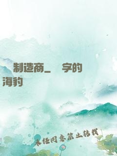 國際制造商
