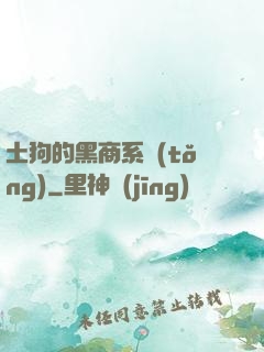 土狗的黑商系統(tǒng)