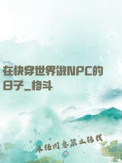 在快穿世界做NPC的日子