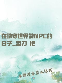 在快穿世界做NPC的日子
