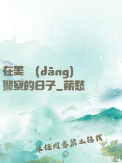 在美國當(dāng)警察的日子