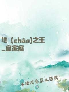 地產(chǎn)之王