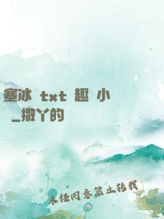 塞冰塊txt筆趣閣小說