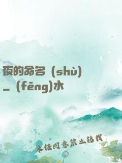 夜的命名術(shù)