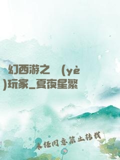 夢幻西游之職業(yè)玩家