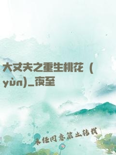 大丈夫之重生桃花運(yùn)