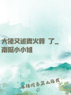 大佬又追妻火葬場了