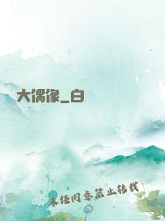 大偶像
