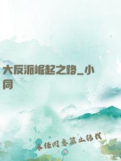 大反派崛起之路