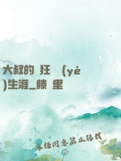 大叔的瘋狂職業(yè)生涯