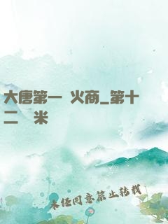大唐第一軍火商