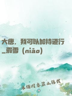 大唐，我可以加持道行