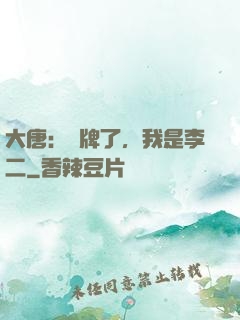 大唐：攤牌了，我是李二