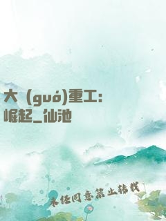大國(guó)重工：崛起
