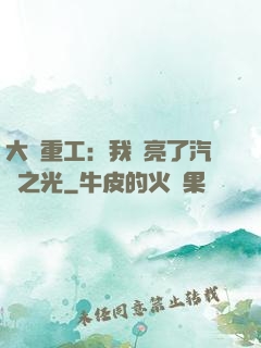 大國重工：我點亮了汽車之光