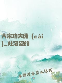 大宋功夫庸財(cái)
