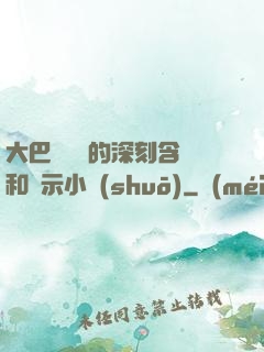 大巴車輪軒的深刻含義和啟示小說(shuō)