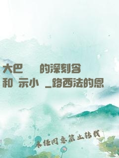 大巴車輪軒的深刻含義和啟示小說