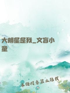 大明星是我