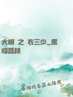 大明門之錦衣三少