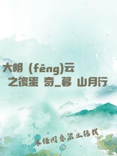 大明風(fēng)云錄之傻蛋傳奇
