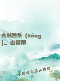 大融合系統(tǒng)