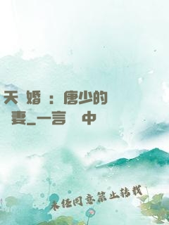 天價婚愛：唐少的終極寵妻