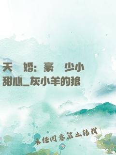天價寵婚：豪門闊少小甜心