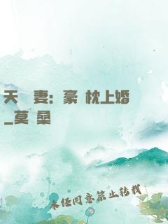 天價棄妻：豪門枕上婚