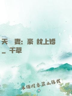 天價棄妻：豪門枕上婚