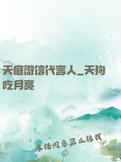 天庭微信代言人
