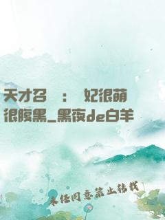 天才召喚師：寵妃很萌很腹黑