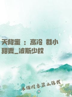 天降蜜寵：高冷總裁小甜妻