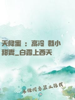 天降蜜寵：高冷總裁小甜妻