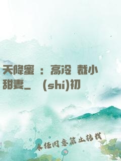 天降蜜寵：高冷總裁小甜妻