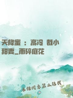 天降蜜寵：高冷總裁小甜妻