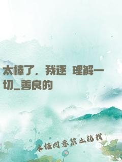 太棒了，我逐漸理解一切
