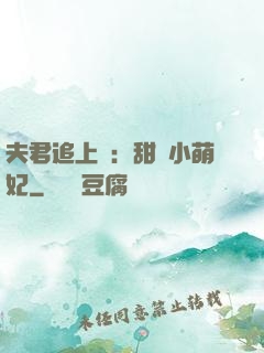 夫君追上門：甜寵小萌妃