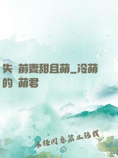 失憶前妻甜且萌