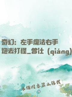 奇幻：左手魔法右手槍炮去打怪