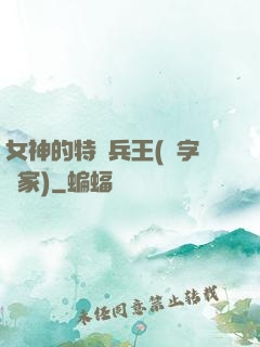 女神的特種兵王(碼字磚家)